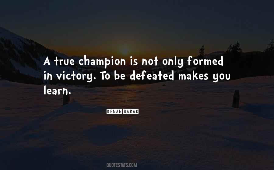 True Victory Quotes #686677