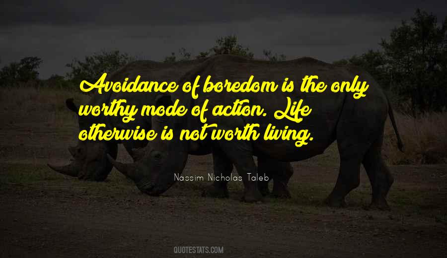 Self Avoidance Quotes #221134