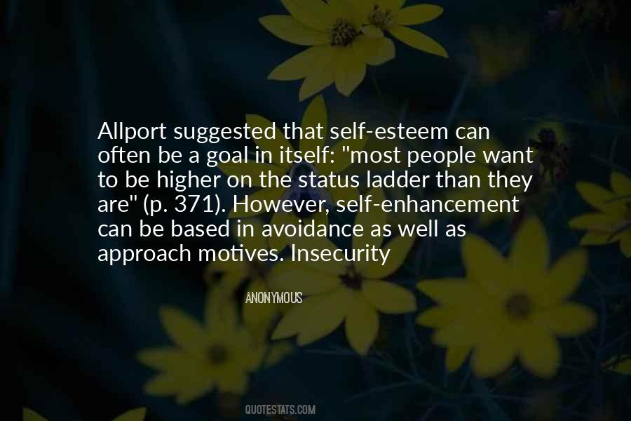 Self Avoidance Quotes #949383