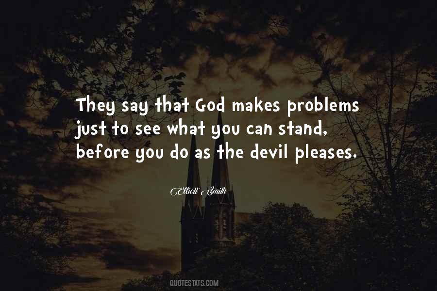 God Problem Quotes #146481