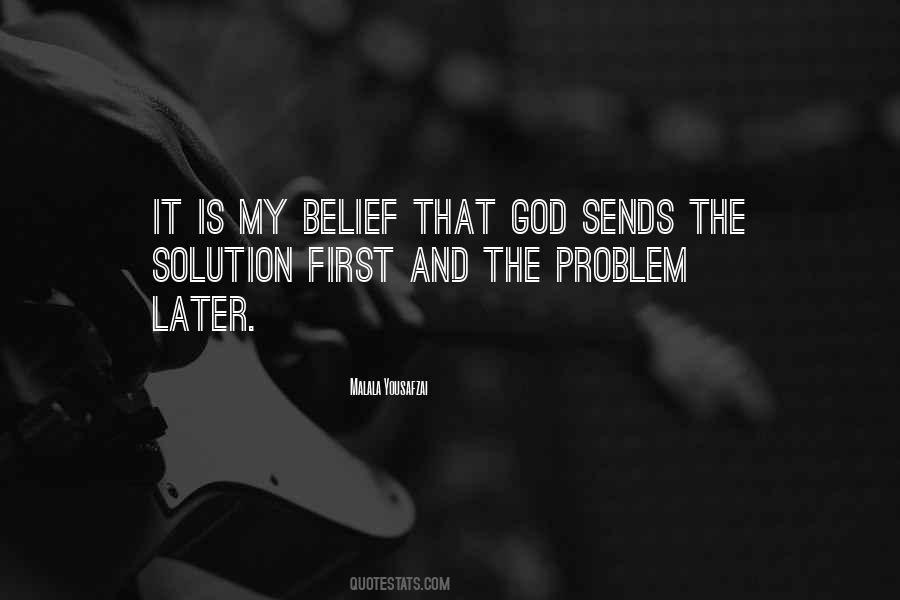 God Problem Quotes #203429