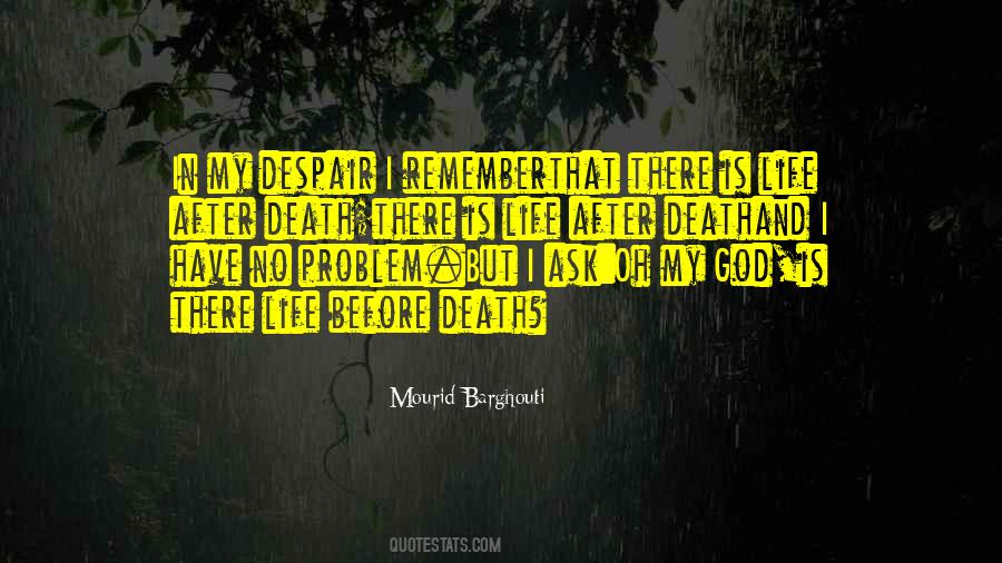 God Problem Quotes #209308