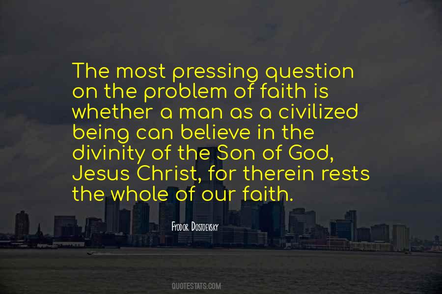 God Problem Quotes #264618