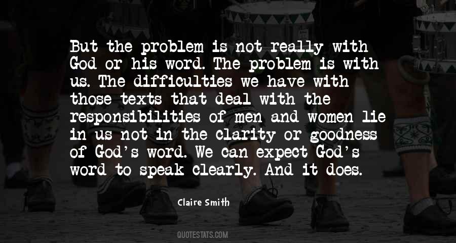 God Problem Quotes #512721