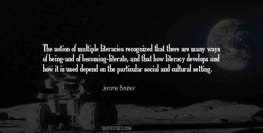 Bruner Quotes #1589818