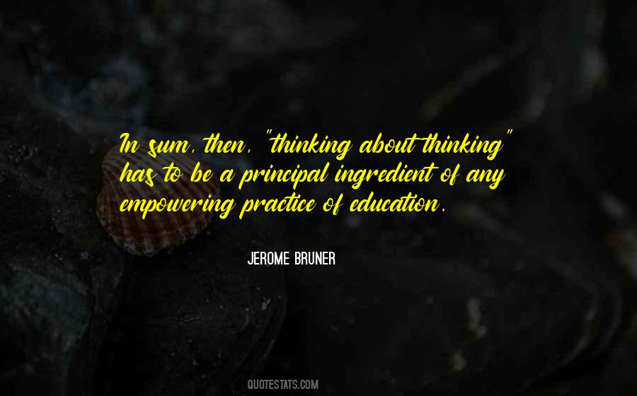 Bruner Quotes #628035