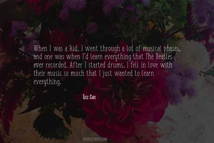 Quotes About Love And Drums #745279