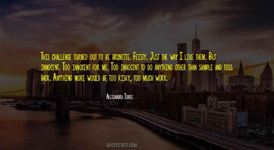 Brunette Quotes #495969