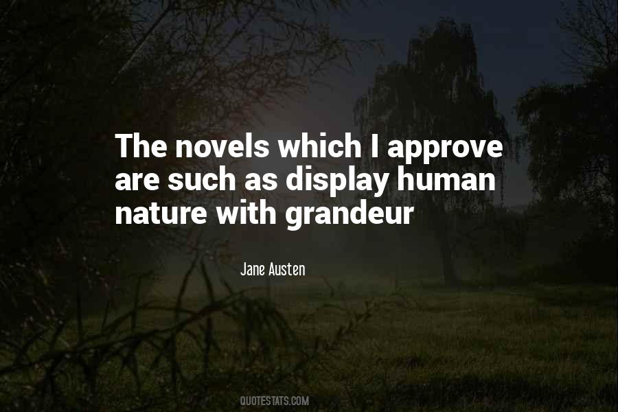 Nature S Grandeur Quotes #1340587