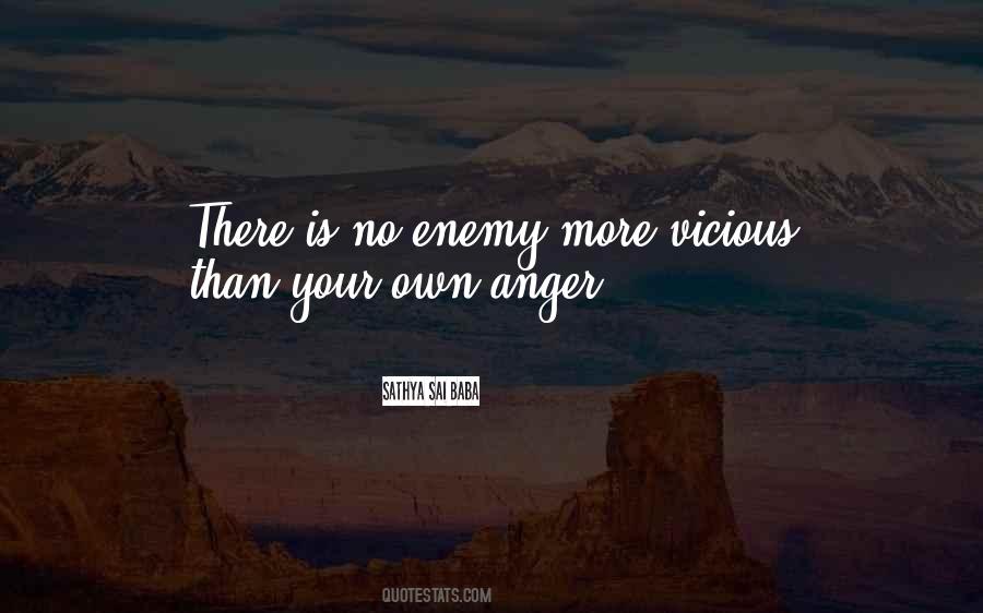 Your Own Enemy Quotes #1608265