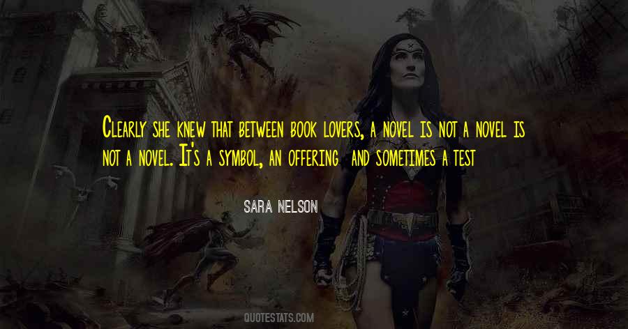 Novel Lovers Quotes #357141