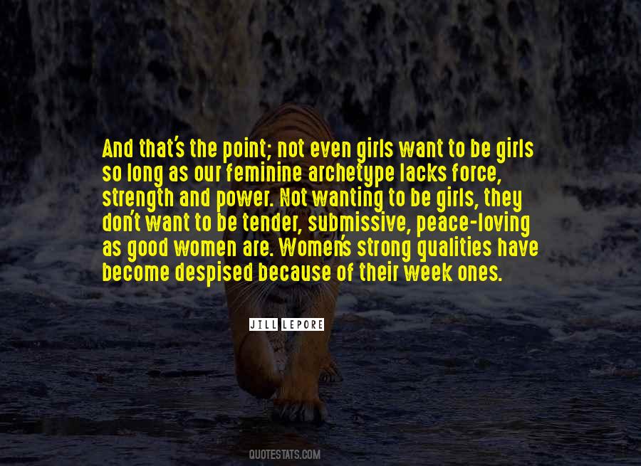 Submissiveness In Women Quotes #1251447