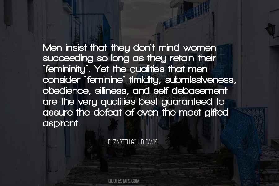 Submissiveness In Women Quotes #251034