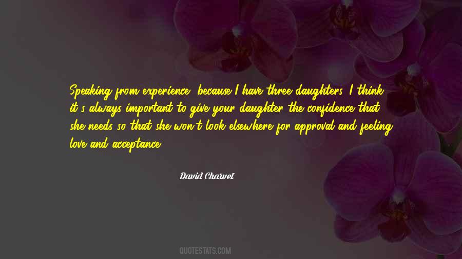 Quotes About Love And Approval #173307