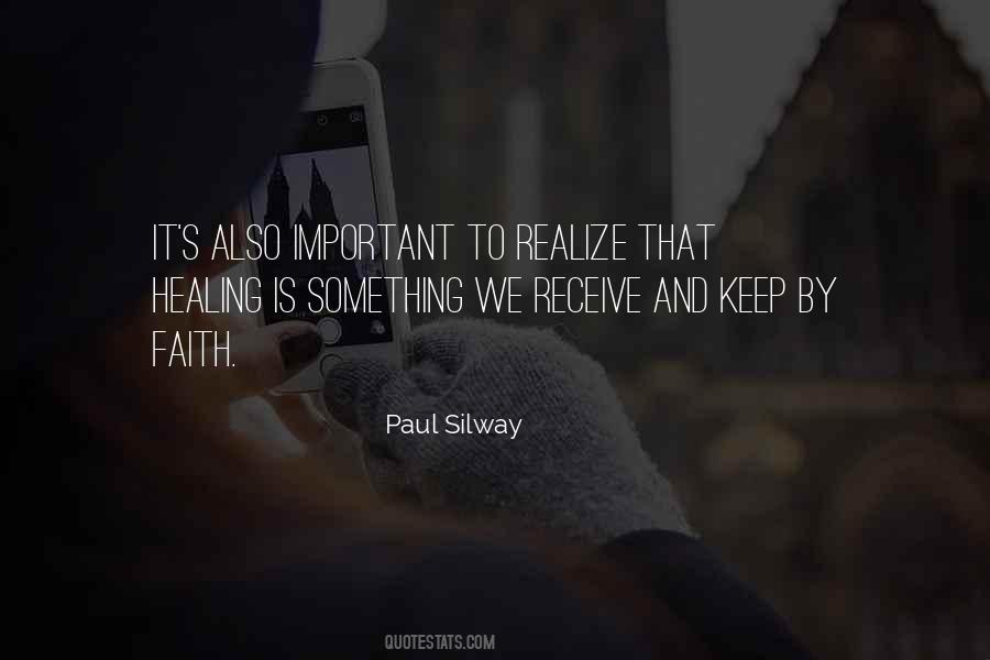 Faith For Healing Quotes #20270