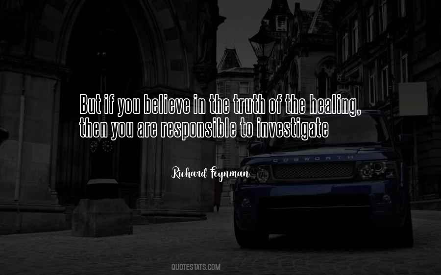 You Are Responsible Quotes #444688
