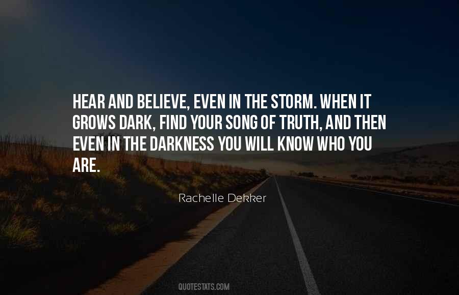 You Are The Storm Quotes #267279