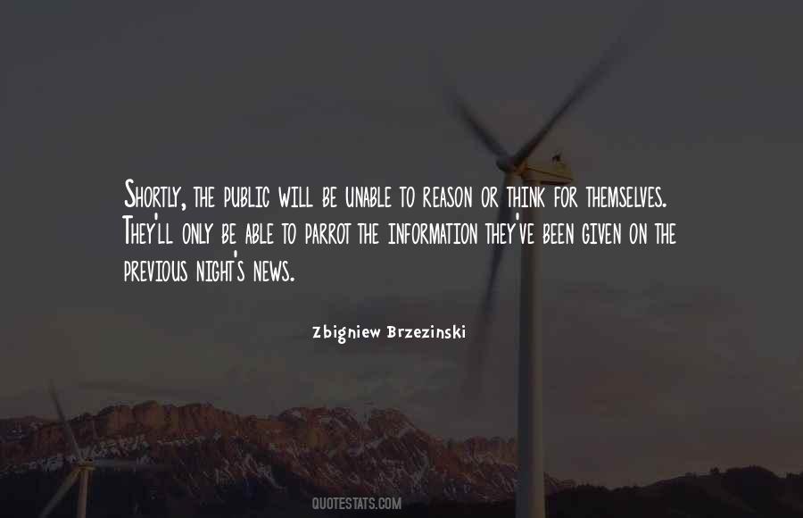 Brzezinski Quotes #511941