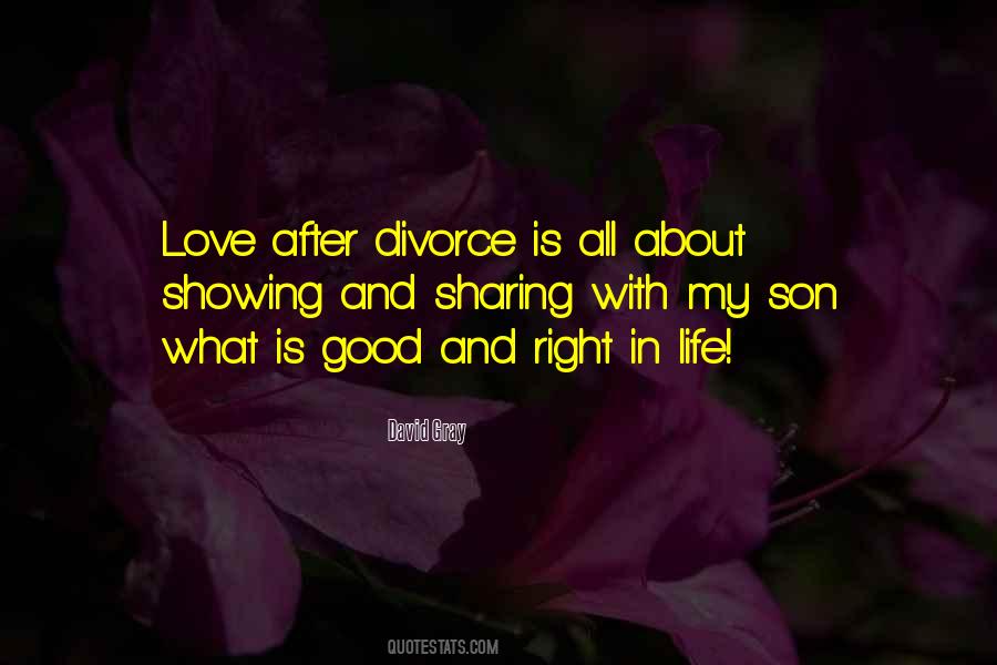 Quotes About Love After Divorce #1119028