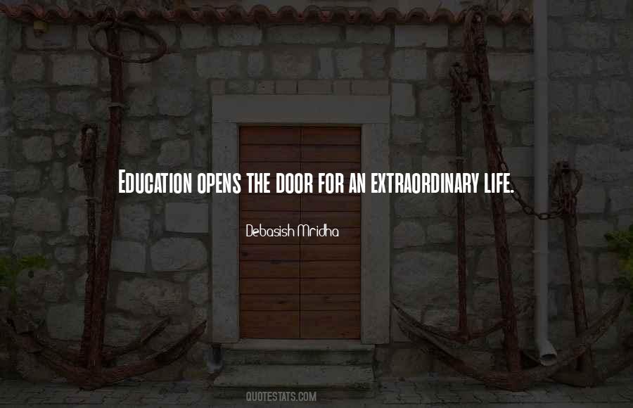 Education Opens The Door Quotes #1804230