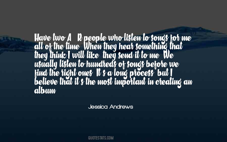 People Who Listen Quotes #1156426