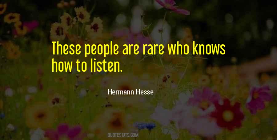 People Who Listen Quotes #583509