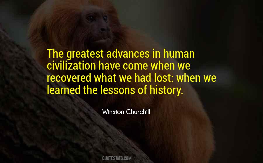 Human Civilization Quotes #1705165