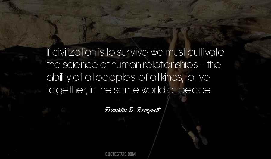 Human Civilization Quotes #173606