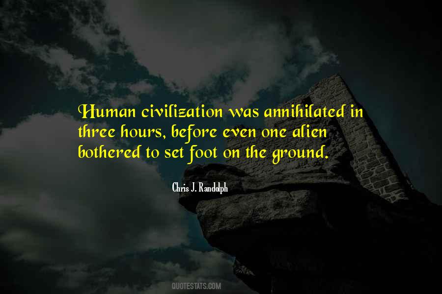 Human Civilization Quotes #422097