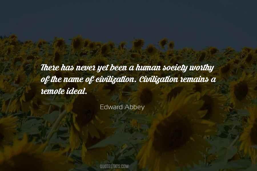 Human Civilization Quotes #49172