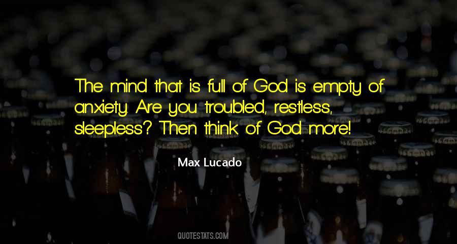 Max Lucado Thinking Of You Quotes #1263793