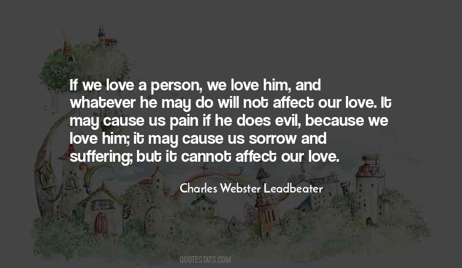 Quotes About Love A Person #1788110