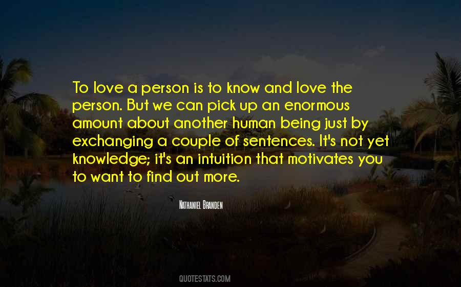 Quotes About Love A Person #506151