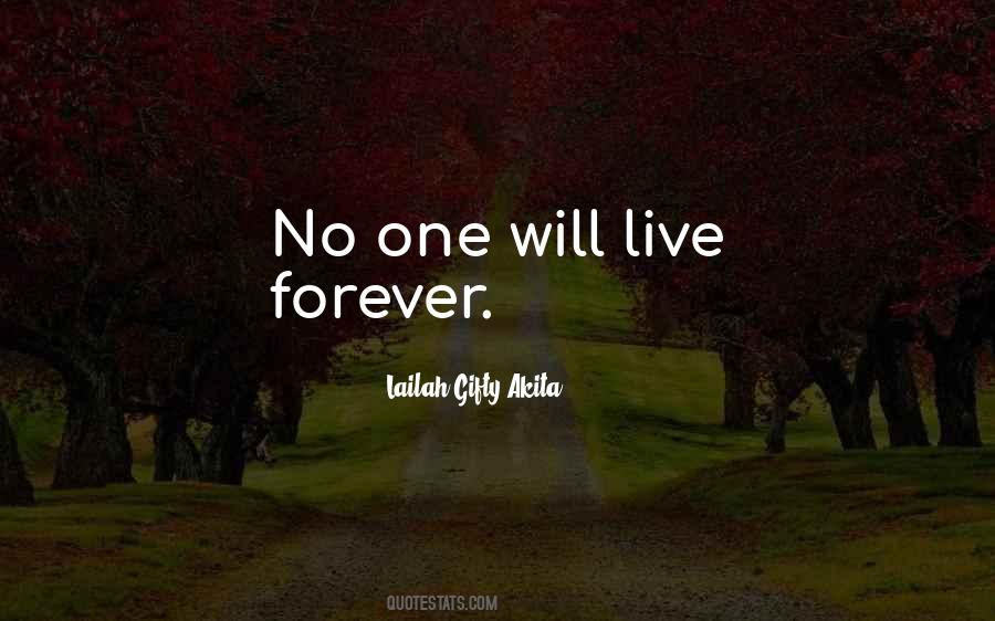 Forever Live Quotes #17055