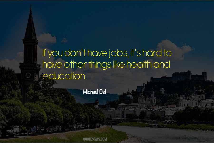 Education And Jobs Quotes #143756