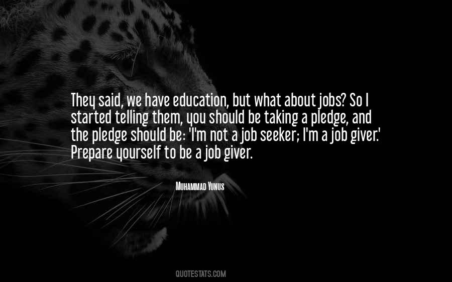 Education And Jobs Quotes #245513