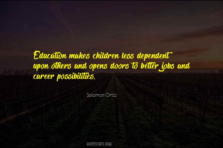 Education And Jobs Quotes #803378