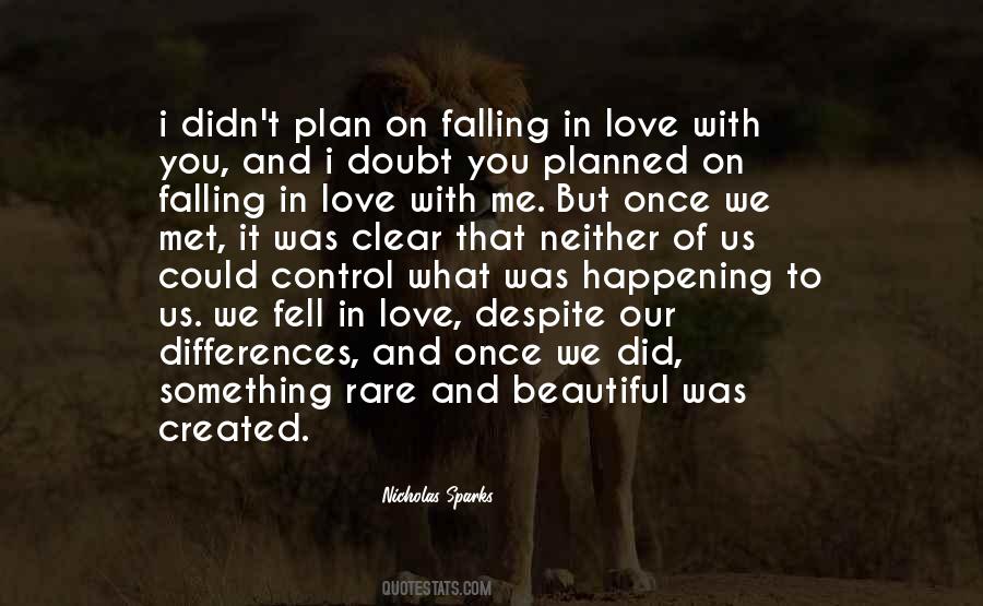 We Fell Quotes #616969