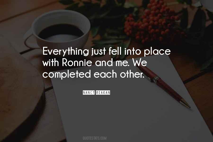 We Fell Quotes #6221