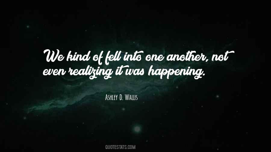 We Fell Quotes #98615
