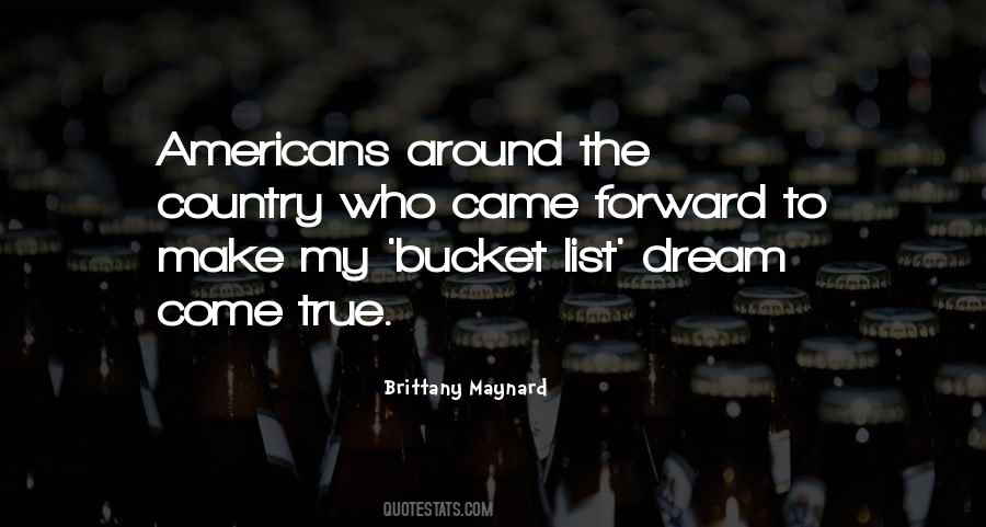 Bucket List Quotes #1045473