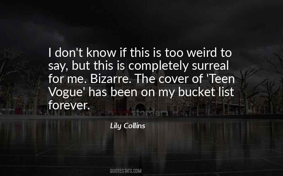 Bucket List Quotes #105913