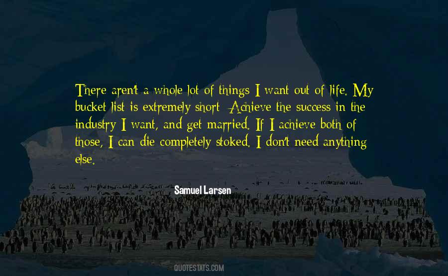 Bucket List Quotes #110162