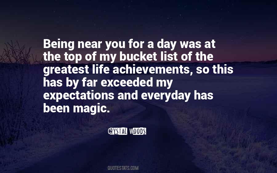 Bucket List Quotes #1322081