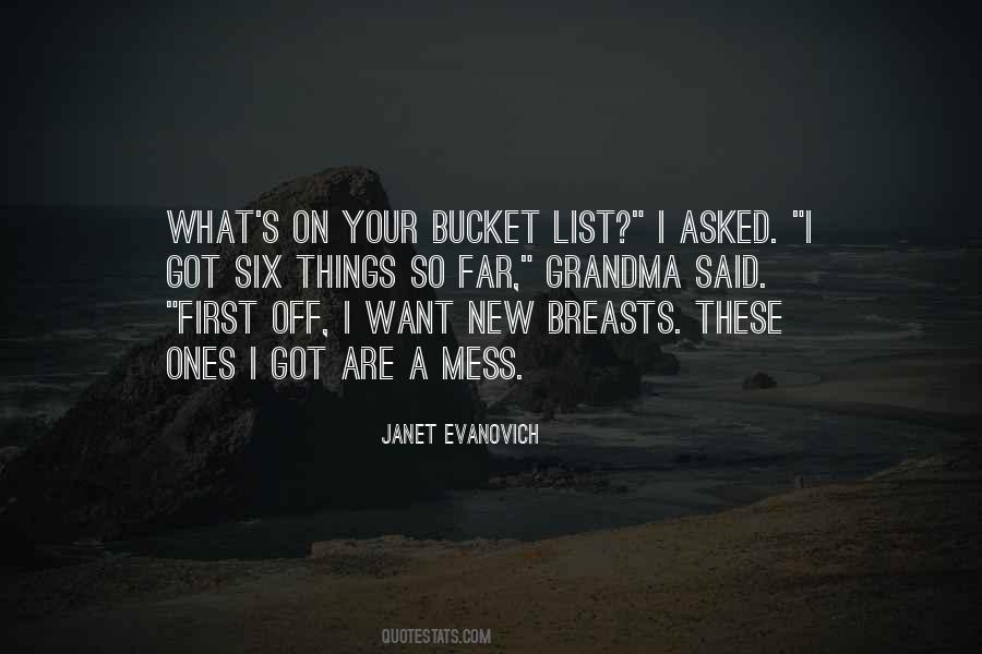 Bucket List Quotes #1510591