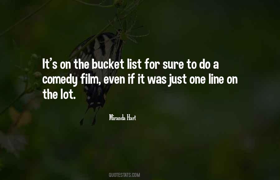 Bucket List Quotes #821797