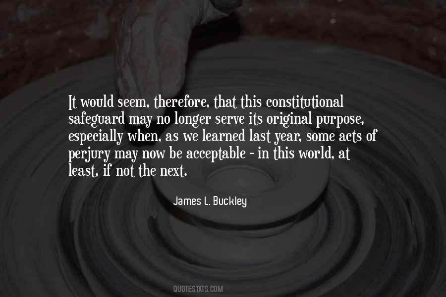 Buckley Quotes #66971