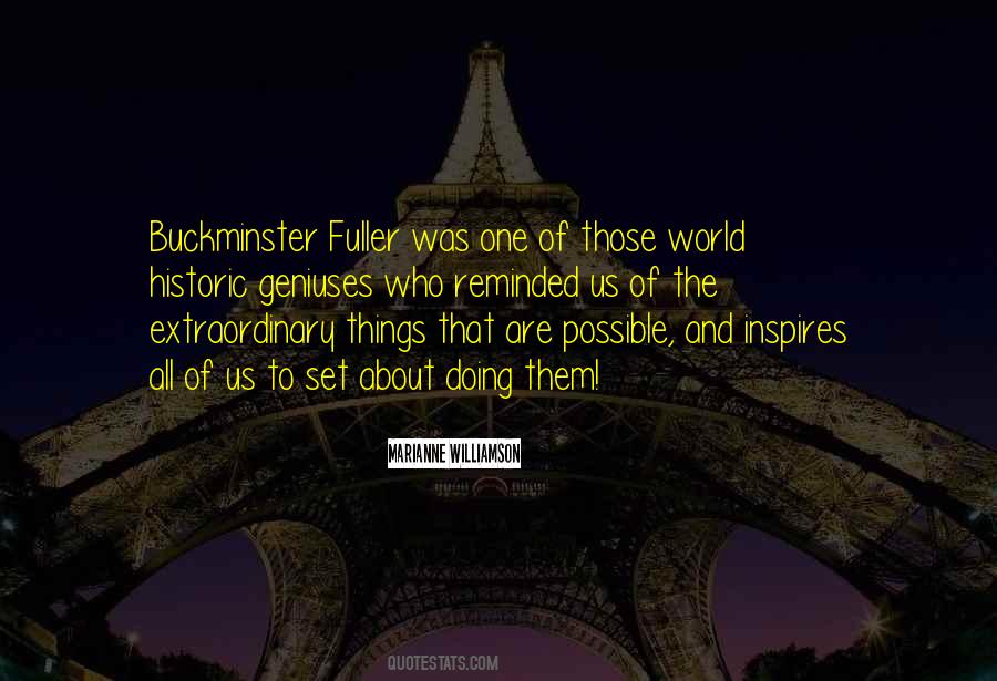 Buckminster Quotes #69279