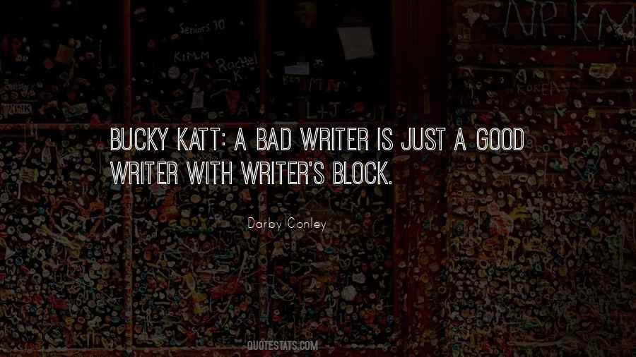 Bucky Katt Quotes #1620240