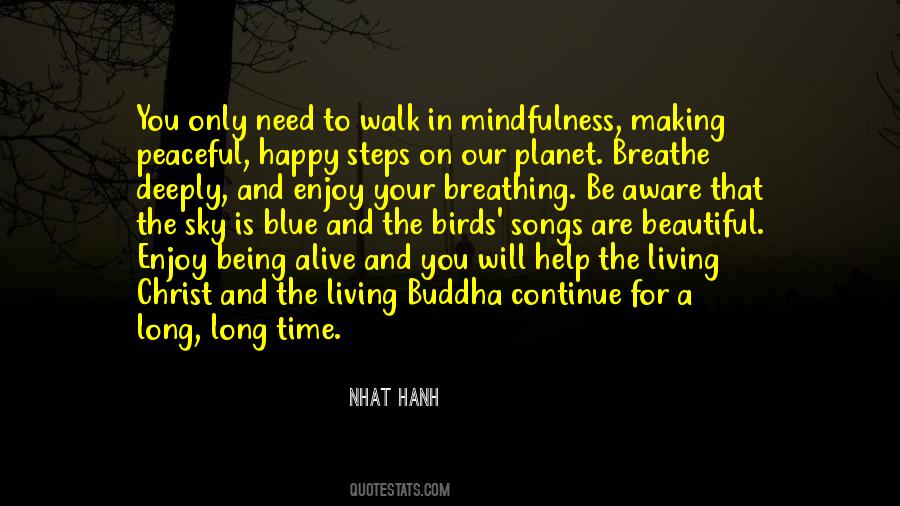 Buddha Breathing Quotes #1267741